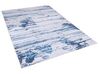 Teppich blau 160 x 230 cm Kurzflor BURDUR_873729