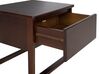 1 Drawer Bedside Table Dark Wood GIULIA_743809