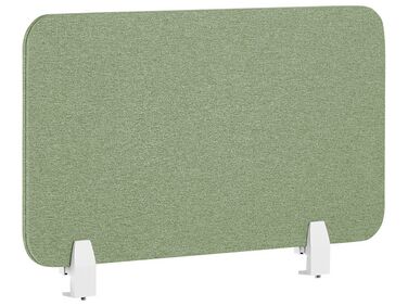 Desk Screen 80 x 40 cm Green WALLY