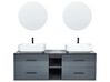 Mueble de baño LED gris con espejos PILAR_907559