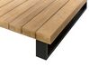 5místná zahradní rohová sedací souprava z certifikovaného akátového dřeva krémová MYKONOS_878028