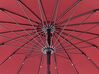 Parasol de jardín ⌀ 2.55 m rouge foncé BAIA_829154