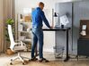 Electric Adjustable Standing Desk 120 x 60 cm with USB port Black KENLY  _840253
