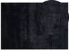 Vloerkleed kunstbont zwart 160 x 230 cm MIRPUR_858804
