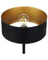Lámpara de mesa de metal negro/dorado 47 cm ARIPO_851358