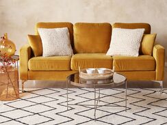 Koristetyyny beige 45 x 45 cm 2 kpl OXALIS