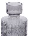 Vaso de vidro cinzento 33 cm DIKELLA_868874