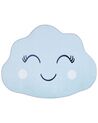 Dywan dziecięcy kształt chmury 90 x 120 cm niebieski CUMULUS_831547