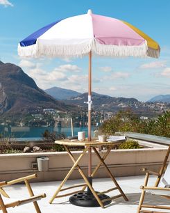 Aurinkovarjo monivärinen ⌀ 150 cm MONDELLO Aurinkovarjo monivärinen ⌀ 150 cm MONDELLO