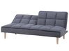 Fabric Sofa Bed Dark Grey SILJAN_702125