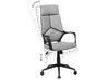 Swivel Office Chair Grey and Black DELIGHT_754900