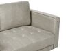2 Seater Fabric Sofa Taupe NURMO_896360