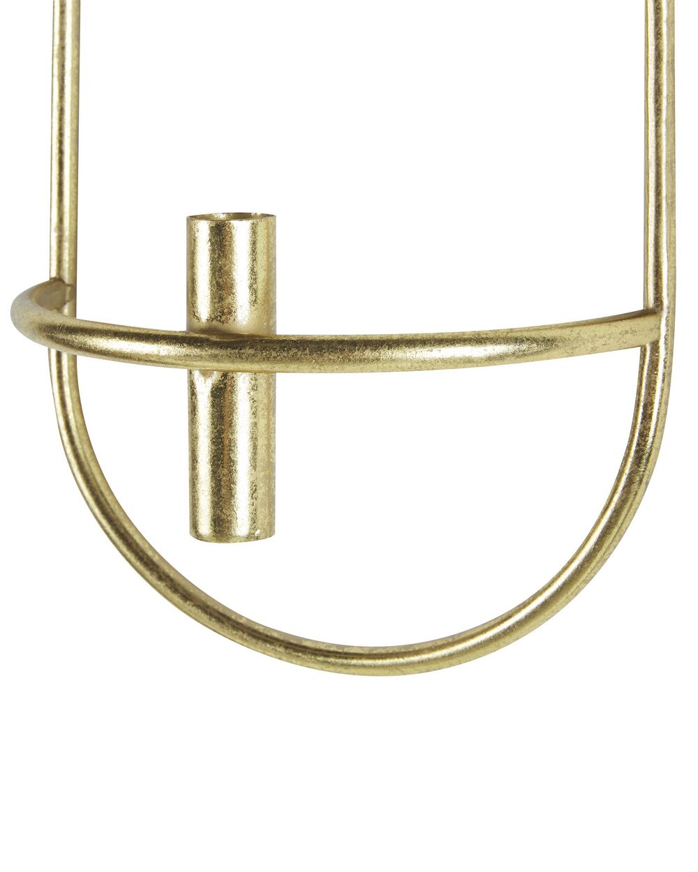 Wandkerzenhalter Metall gold oval 2er Set CAVIANA
