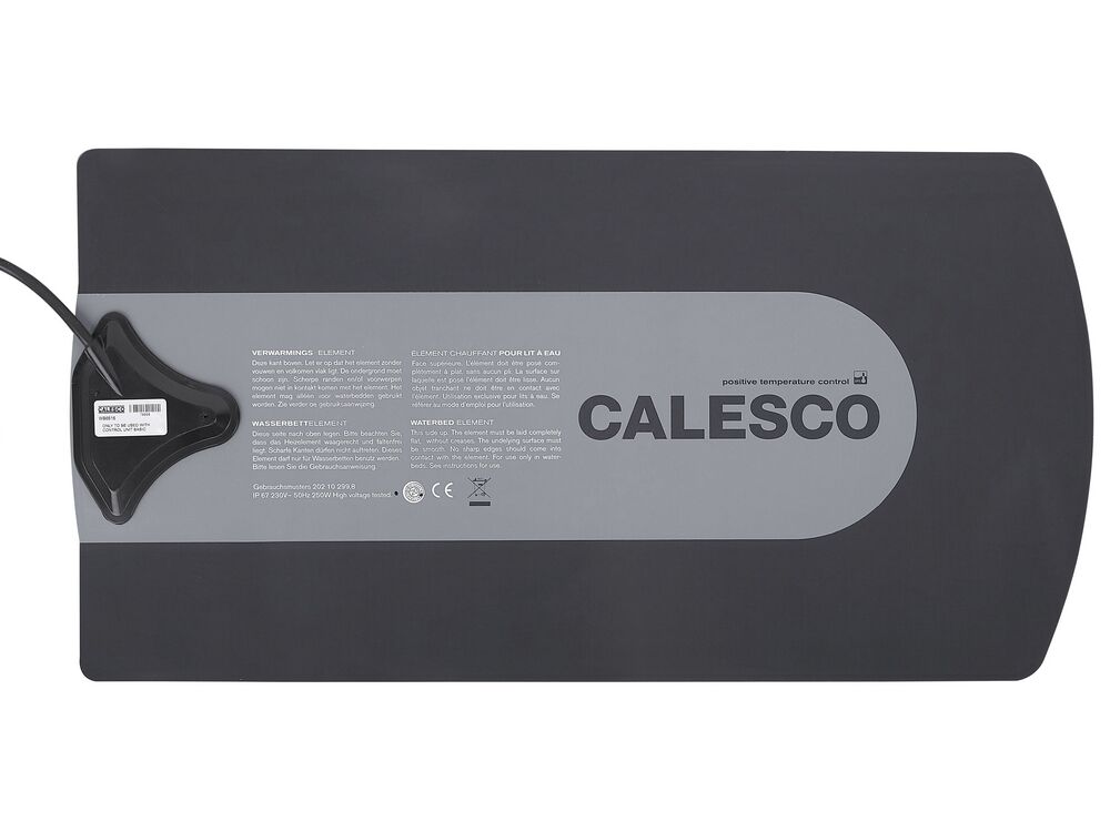Kit Pour Lit A Eau 160x0 Cm Matelas A Eau Cadre En Mousse Housse 2 X Chauffages Beliani Fr