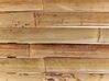 4-miestna bambusová záhradná súprava svetlé drevo/biela RICCIONE_836505