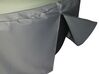 Funda de poliéster gris 140 x 135 x 80 cm para cama de exterior CHUVA _6406