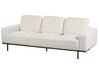 3-istuttava sohva buklee luonnonvalkoinen SOVIK_899684