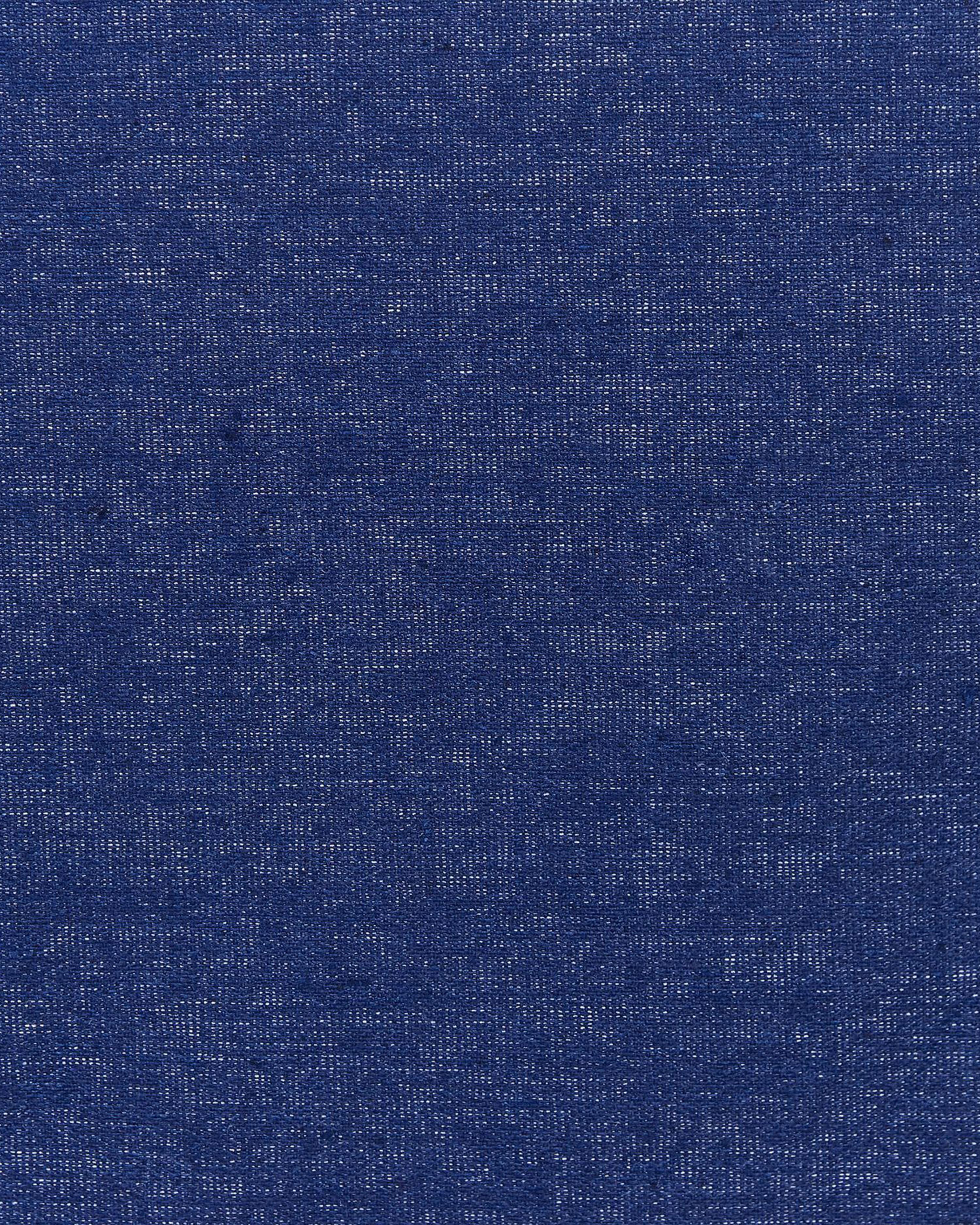 Set of 3 Fabric Baskets Blue DARQAB_849747