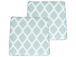 Puutarhatuolin pehmuste mintunvihreä 37 x 34 cm 2 kpl TERNI