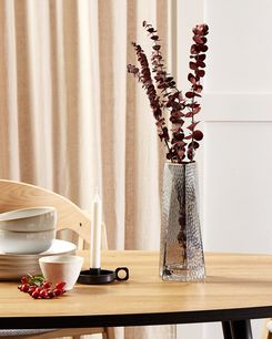 Kukkamaljakko lasi harmaa 27 cm LILAIA Kukkamaljakko lasi harmaa 27 cm LILAIA