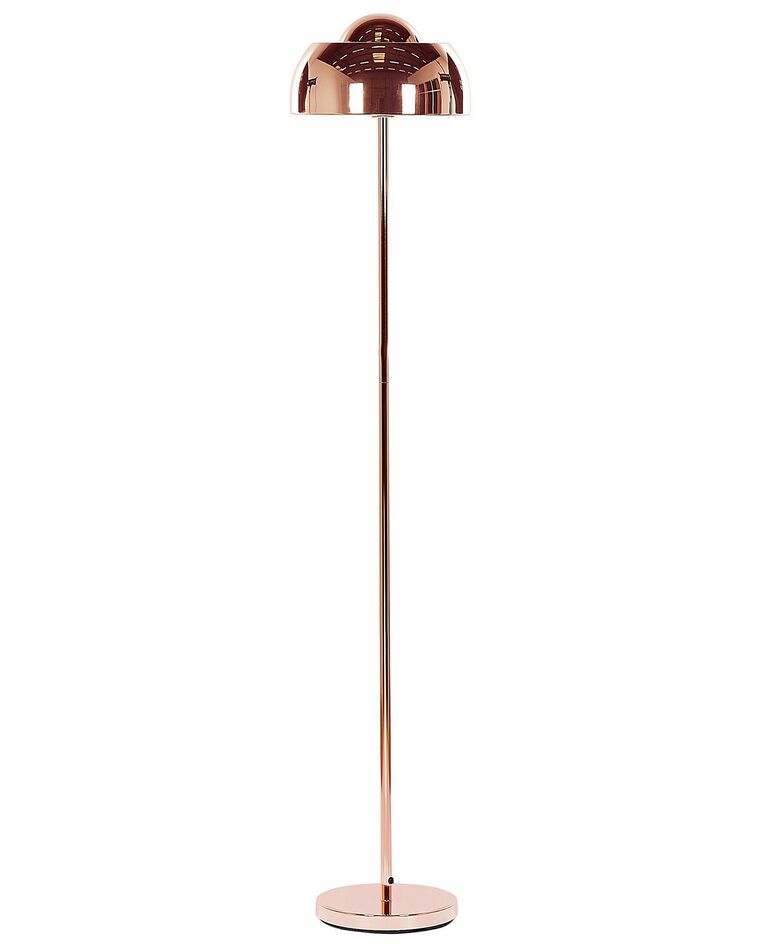 Candeeiro de pé em metal cor de cobre 148 cm SENETTE_825555