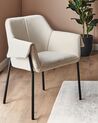 Fabric Accent Chair Cream ARLA_876830