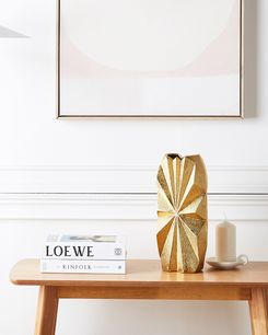 Koristemaljakko keraaminen kulta 37 cm AELIA