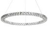 Hanglamp kristal/zilver MAGAT_824680