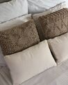 Set of 2 Cushions 30 x 50 cm White HELIOTROPE_842855