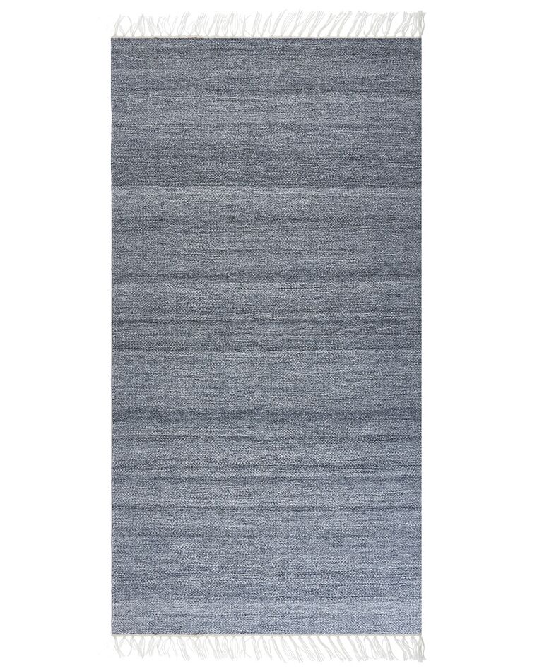 Teppich grau 80 x 150 cm Kurzflor MALHIA_846746
