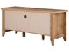 TV-Möbel heller Holzfarbton mit Schublade 138 x 43 x 60 cm AGORA_753010