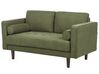 2 Seater Fabric Sofa Green NURMO_896013
