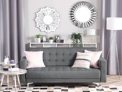 3-istuttava vuodesohva kangas harmaa ABERDEEN