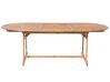 Zestaw ogrodowy drewniany stół i 8 krzeseł MAUI_681704