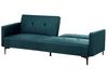 Fabric Sofa Bed Blue LUCAN_914774
