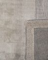 Tapis gris foncé et gris clair 140 x 200 cm ERCIS_710308