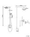 Mixer Shower Set Silver TAGBO_786940