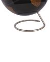 Globus z magnesami 29 cm czarny miedziany CARTIER_784336
