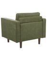 Fotel tapicerowany zielony NURMO_896003
