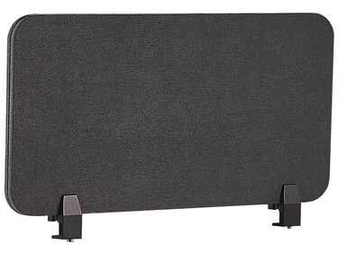 Työpöydän väliseinä tummanharmaa 80 x 40 cm WALLY