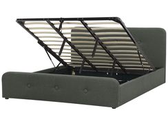 Parisänky kangas säilytystila tummanharmaa 180 x 200 cm RENNES Parisänky kangas säilytystila tummanharmaa 180 x 200 cm RENNES