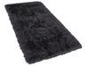 Tappeto shaggy rettangolare nero 80 x 150 cm CIDE_805915
