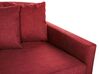Sofa 3 pers aftagelige betræk Rød GILJA_792558