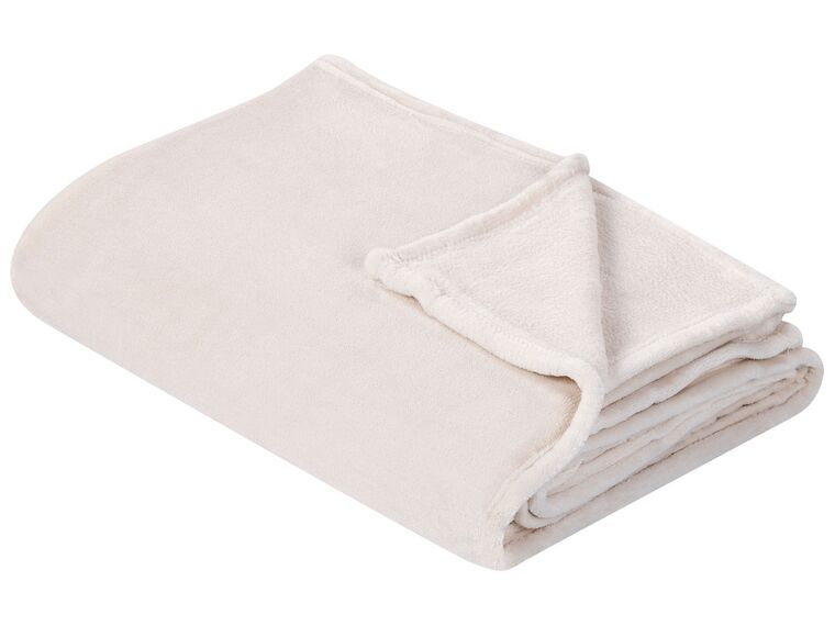 Blanket 150 x 200 cm Off-White BAYBURT_851069