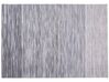 Teppich Wolle grau 160 x 230 cm Kurzflor KAPAKLI_802926