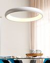Lampe à LED suspendue blanche en métal BAGO_824656