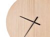 Zegar ścienny ø 60 cm jasne drewno CABIC_892111