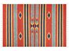 Dywan bawełniany kilim 200 x 300 cm wielokolorowy HATIS_870130