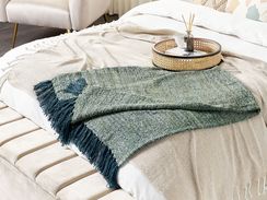 Viltti akryyli sinivihreä 130 x 170 cm PAIRE