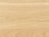 Eettafel hout lichtbruin ⌀ 120 cm ORIN_868125